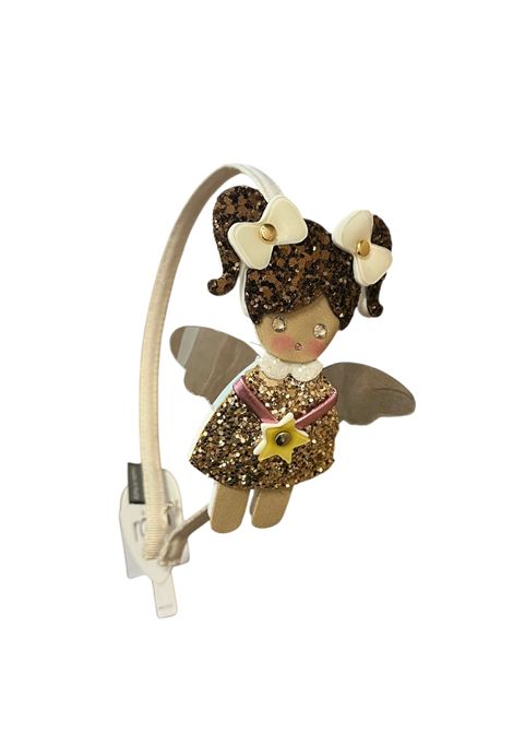 Cerchietto con applicazione Rò Rò | CR393ORO